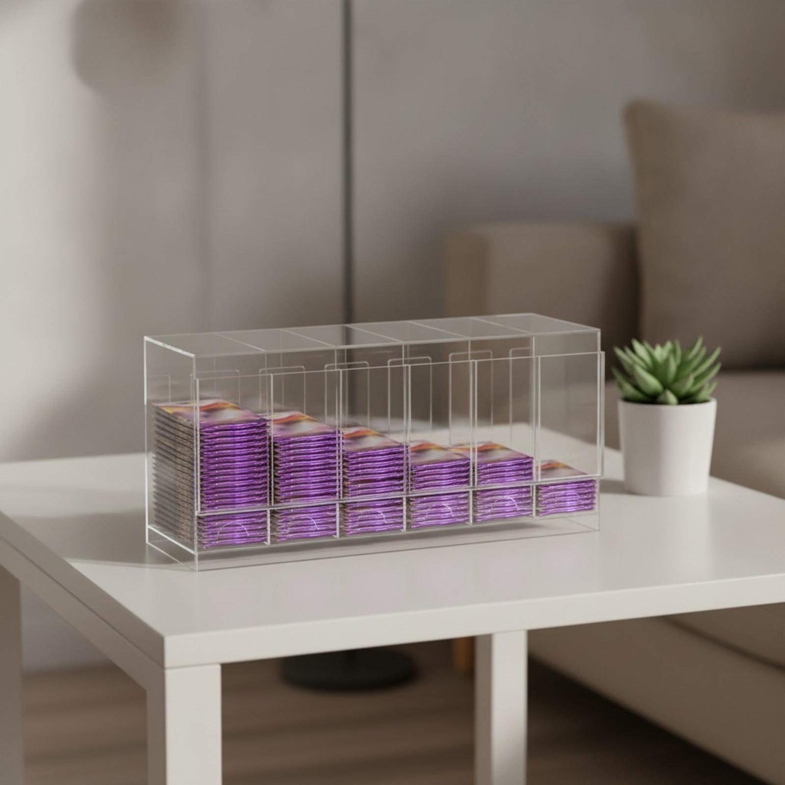 カードパック収納用ディスプレイケース。アクリル製の整理整頓用 - Storage のレビューと価格
