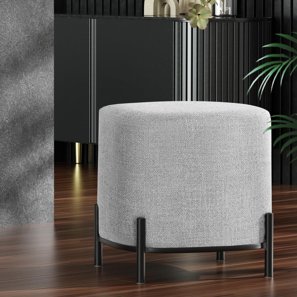 オスマン帝国風、丸型フットスツール、ラウンジフットプーフ、化 - Bedroom Furniture のレビューと価格