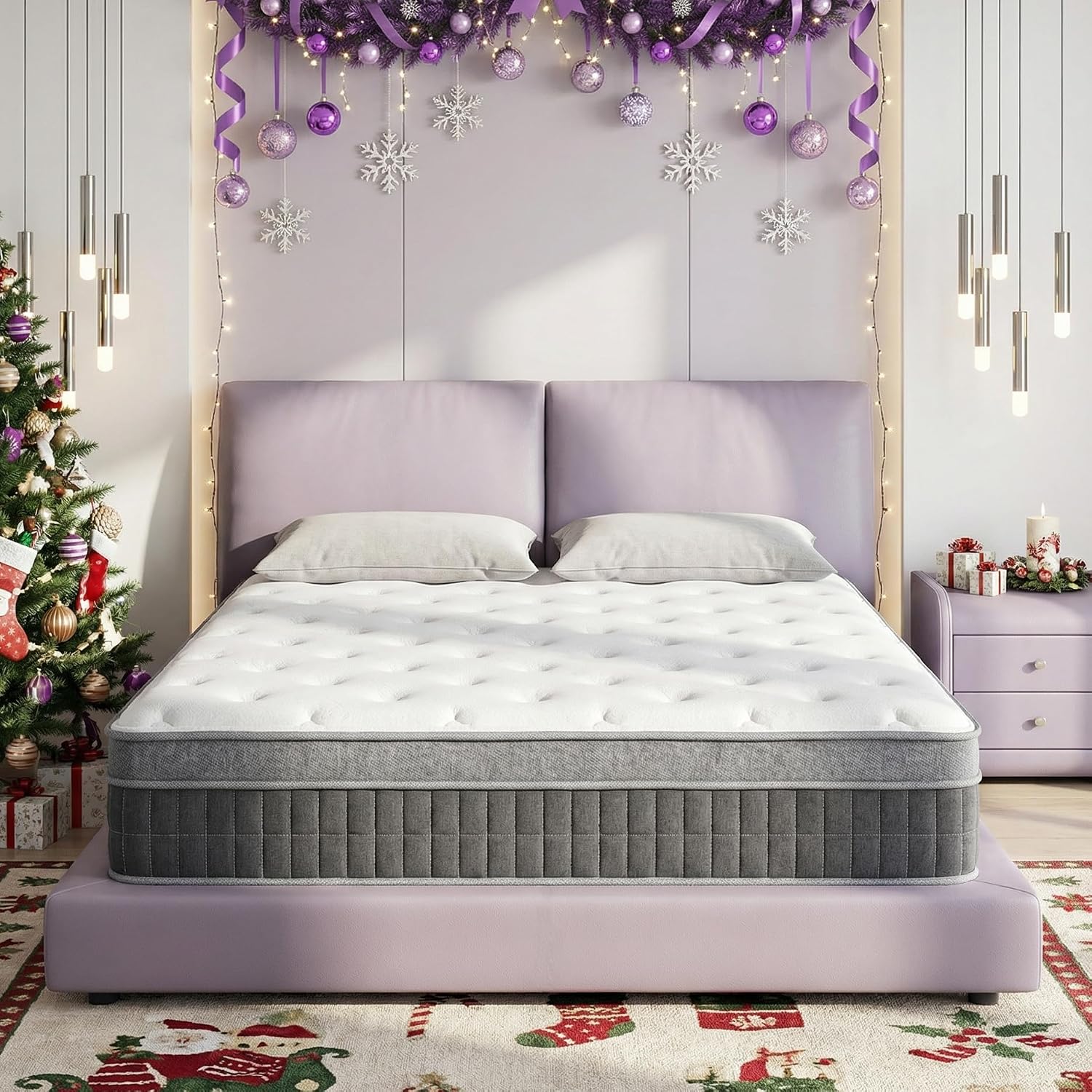 クイーンサイズマットレス イン ザ ボックス 12インチ メ - Memory Foam Mattress In A Box Queen のレビューと価格